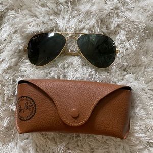 Polarized Ray ban aviators